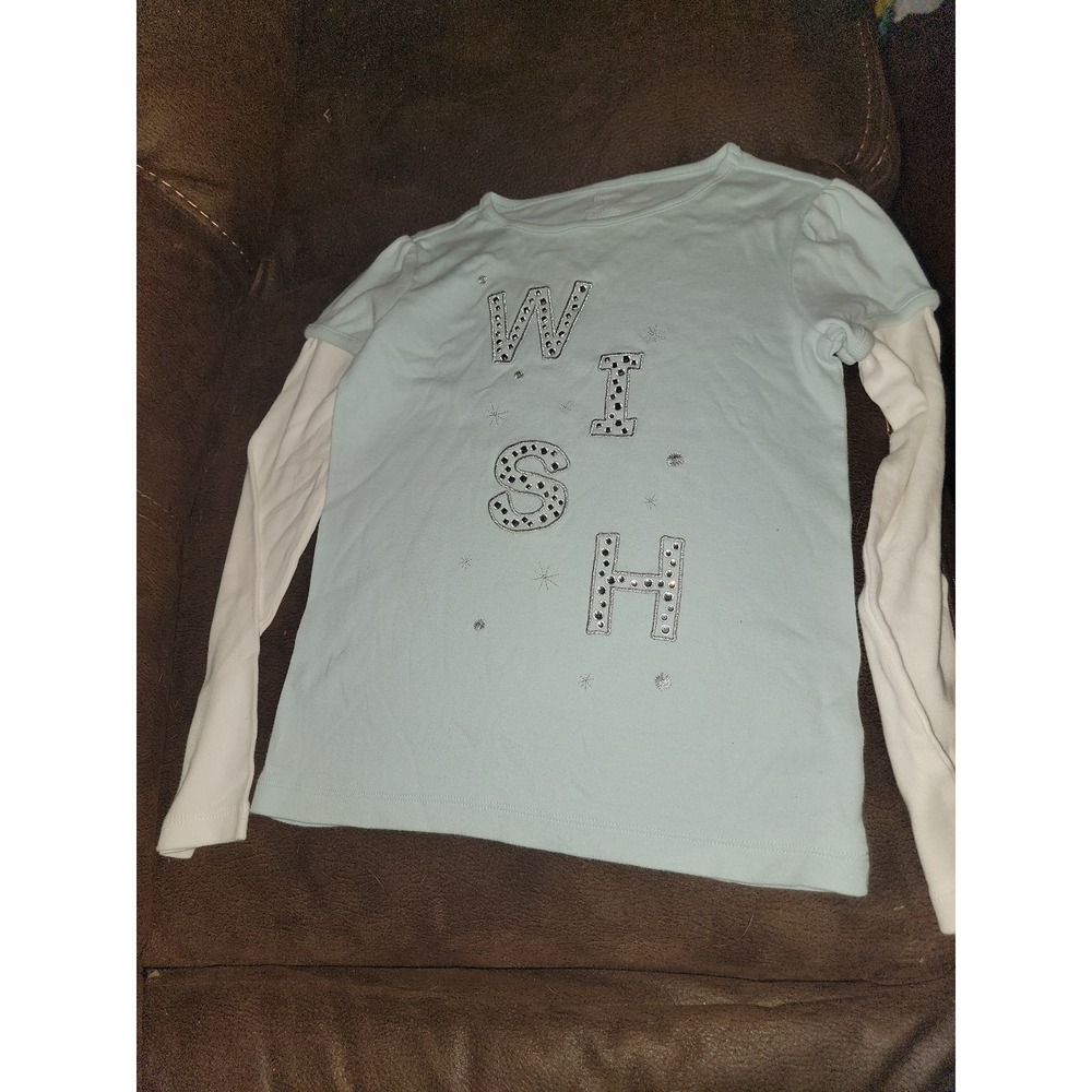 Gymboree snowflake unicorn wish top size 9 capsule line
